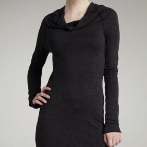 James Perse Cowl Neck Dress Size 3, EUC - Picture 2 of 4